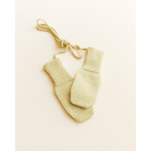 mittens - light yellow