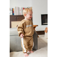 WE ARE KIDS sweater tony fleece - toffee domani