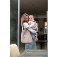 A BABY BRAND wool vest mama - beige