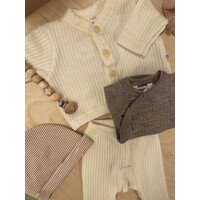 JOHA cardigan - natural - 100% wool