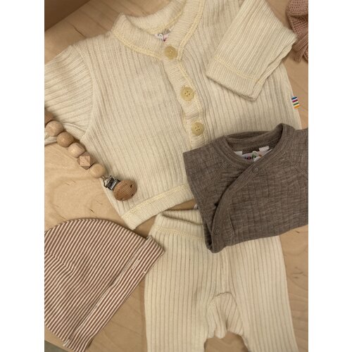 JOHA cardigan - natural - 100% wool