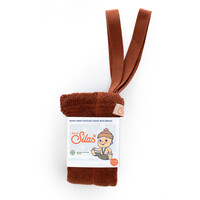 SILLY SILAS footless teddy cotton tights - cinnamon