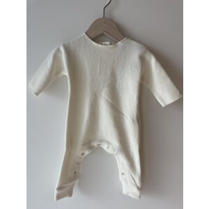 fleece onesie - natural