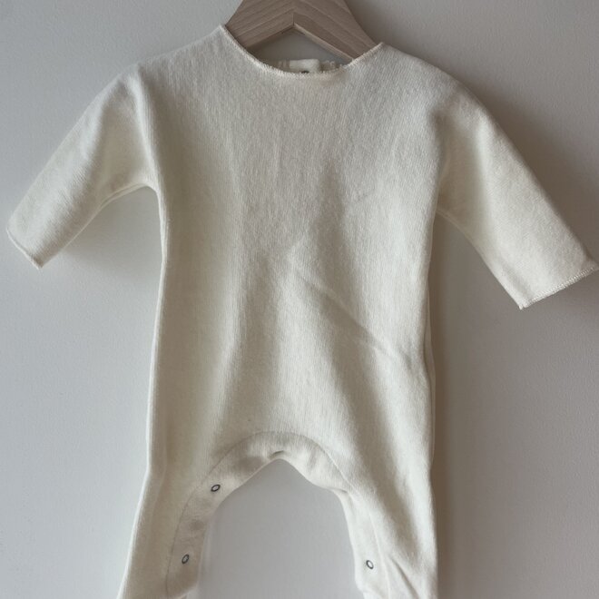 fleece onesie - natural