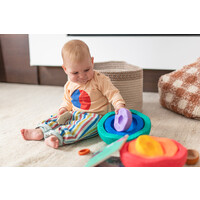 STAPELSTEIN inside rainbow - set of 6