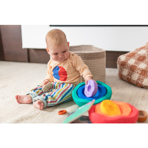 STAPELSTEIN inside rainbow - set of 6