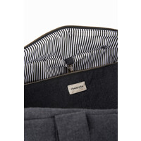 RIVEDROITE darcy - diaper bag recycled coton - black
