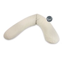 muslin feeding pillow - sandy beige