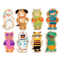DJECO fancy up - magnetic dressing game