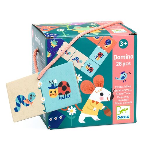 DJECO domino game - kleine dieren
