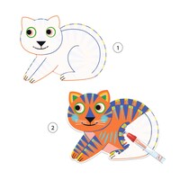 DJECO magic colouring - animalo