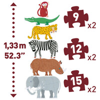 DJECO puzzel henri & zijn vrienden