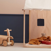 KIDS CONCEPT opplooibare speelmat voor tent - offwhite