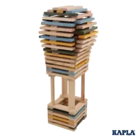 KAPLA 120 box yellow, blue & green