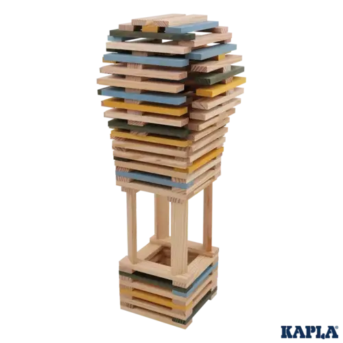 KAPLA 120 box yellow, blue & green
