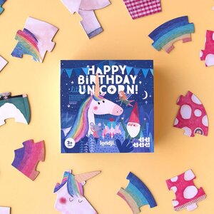 puzzle - happy birthday unicorn!