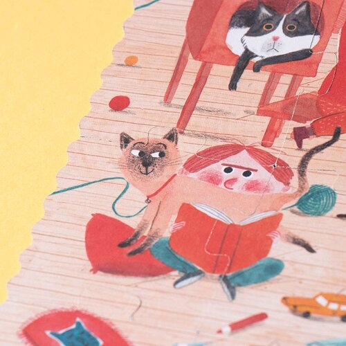 LONDJI pocket puzzle - cats & dogs