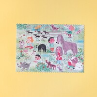 LONDJI pocket puzzle - cats & dogs