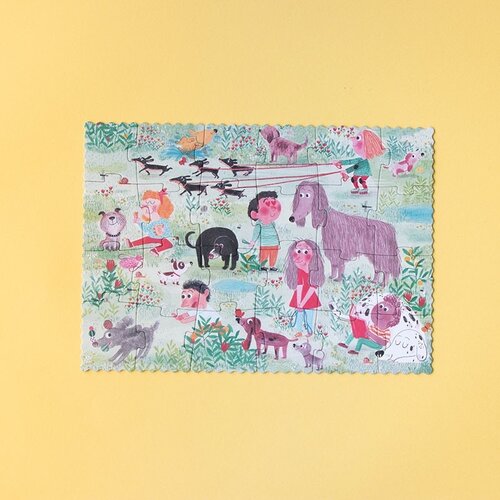 LONDJI pocket puzzle - cats & dogs