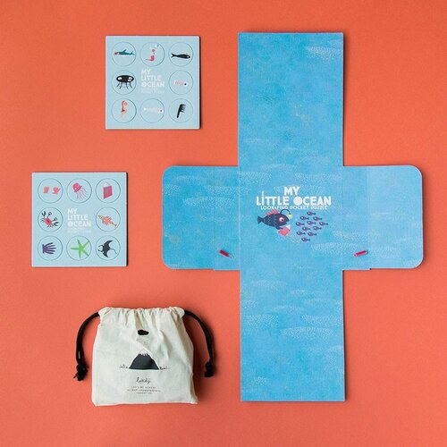 LONDJI look & find pocket puzzle - my little ocean