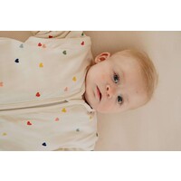 PUCKABABY 4 seasons sleeping bag - hearts