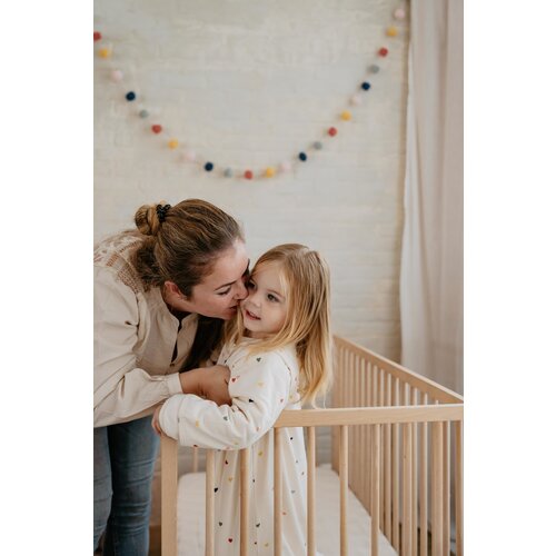 PUCKABABY 4 seasons sleeping bag - hearts