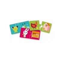 DJECO duo puzzel habitat