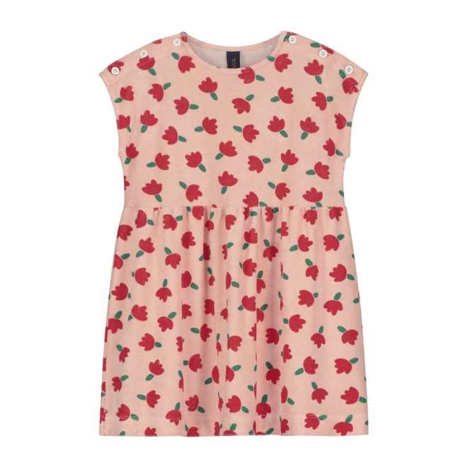 terry dress flowers