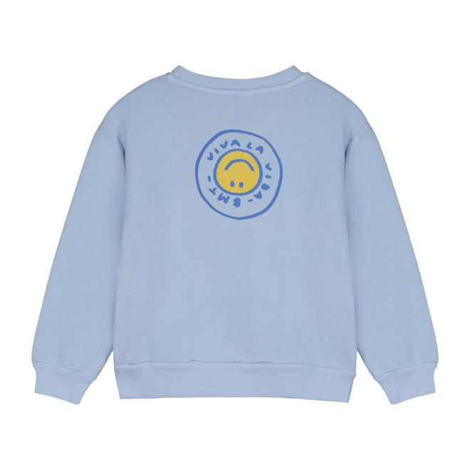 sweatshirt viva la vida light blue