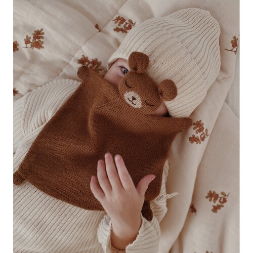 MAIN SAUVAGE knit cuddle cloth - teddy