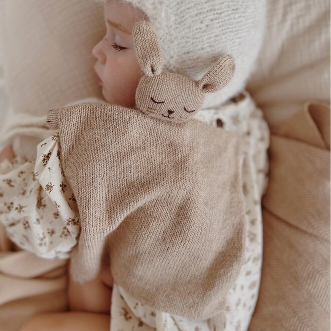 knit cuddle cloth - bunny sand