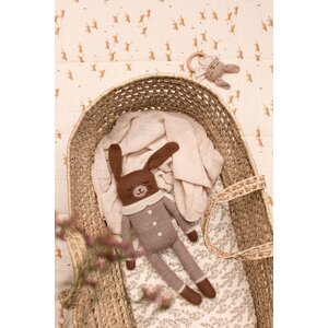 large bunny - oat jumpsuit