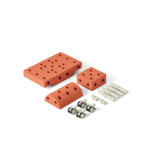 MODU curiosity set - burnt orange