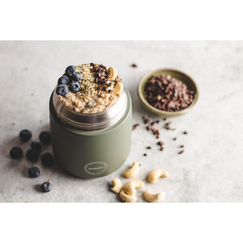 AYA&IDA foodie container - 500 ml - tropical green