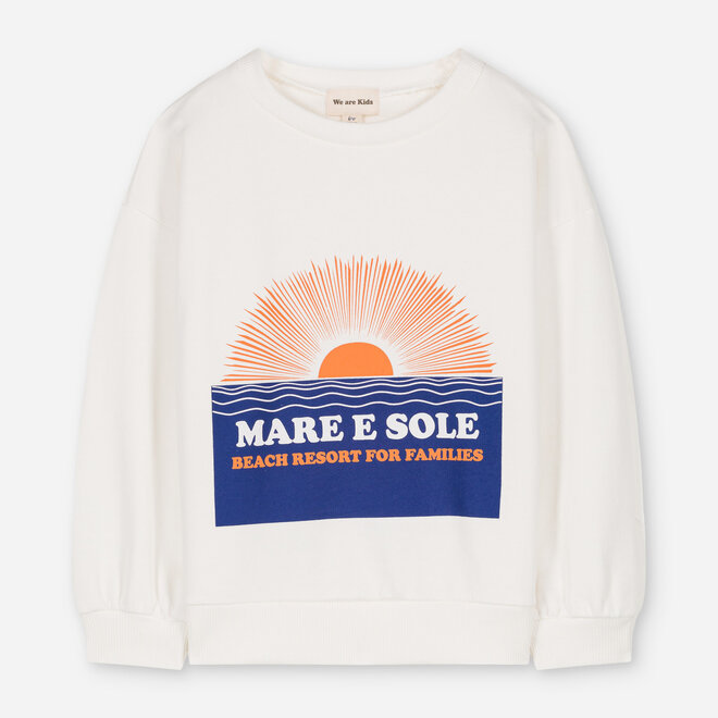 sweater white - mare e sole