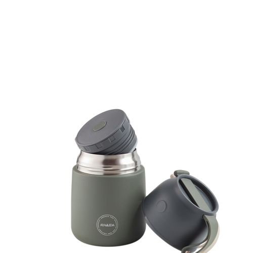 AYA&IDA foodie container - 500 ml - tropical green