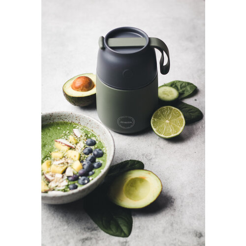 AYA&IDA foodie container - 500 ml - tropical green