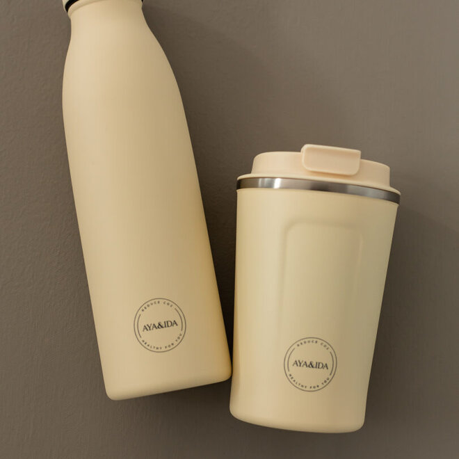 cup2go - 380 ml - butter yellow