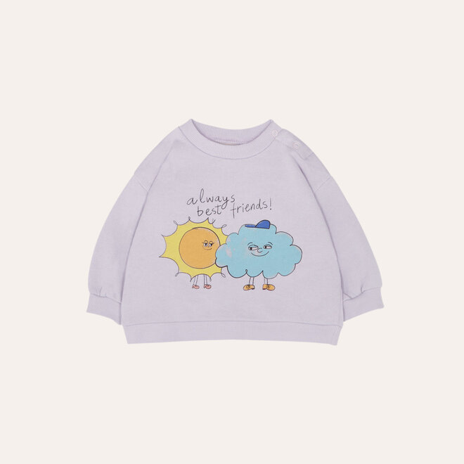 baby sweatshirt - best friends