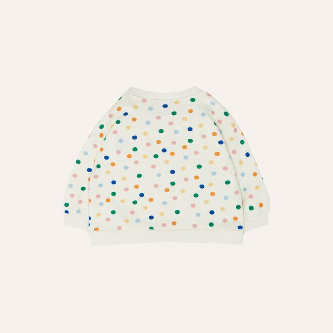 baby sweatshirt - dots allover