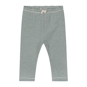 baby leggings - blue grey cream