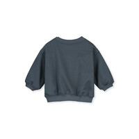 GRAY LABEL baby dropped shoulder sweater - blue grey