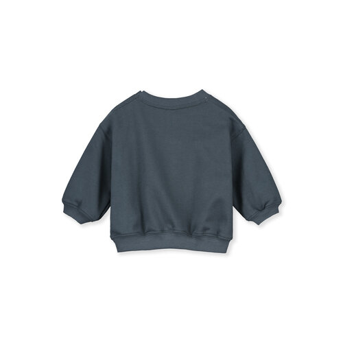 GRAY LABEL baby dropped shoulder sweater - blue grey