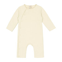 GRAY LABEL baby suit with snaps - cream