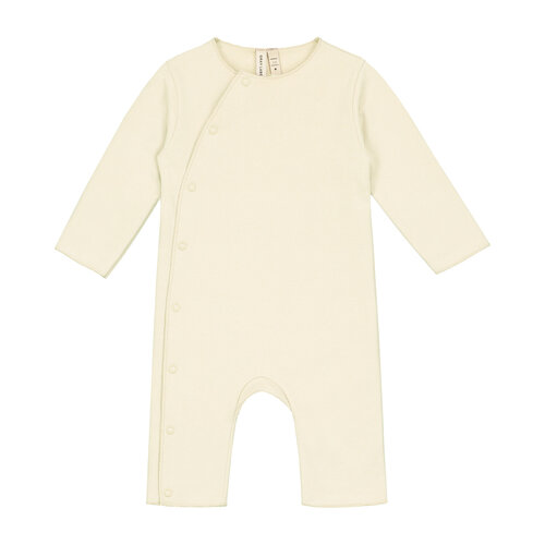 GRAY LABEL baby suit with snaps - cream
