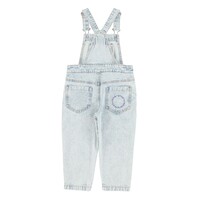 PIUPIUCHICK dungarees - washed blue denim