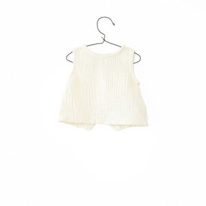 PLAY UP woven tetra top - ecru - laatste maat 9M woven tetra top - ecru - laatste maat 9M