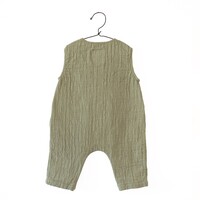woven jumpsuit - khaki PLAY UP woven jumpsuit - khaki