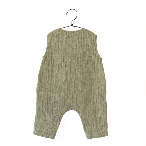 woven jumpsuit - khaki PLAY UP woven jumpsuit - khaki