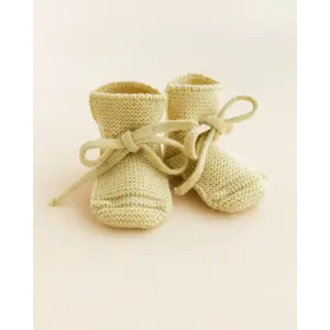 booties - light yellow - 0-9M